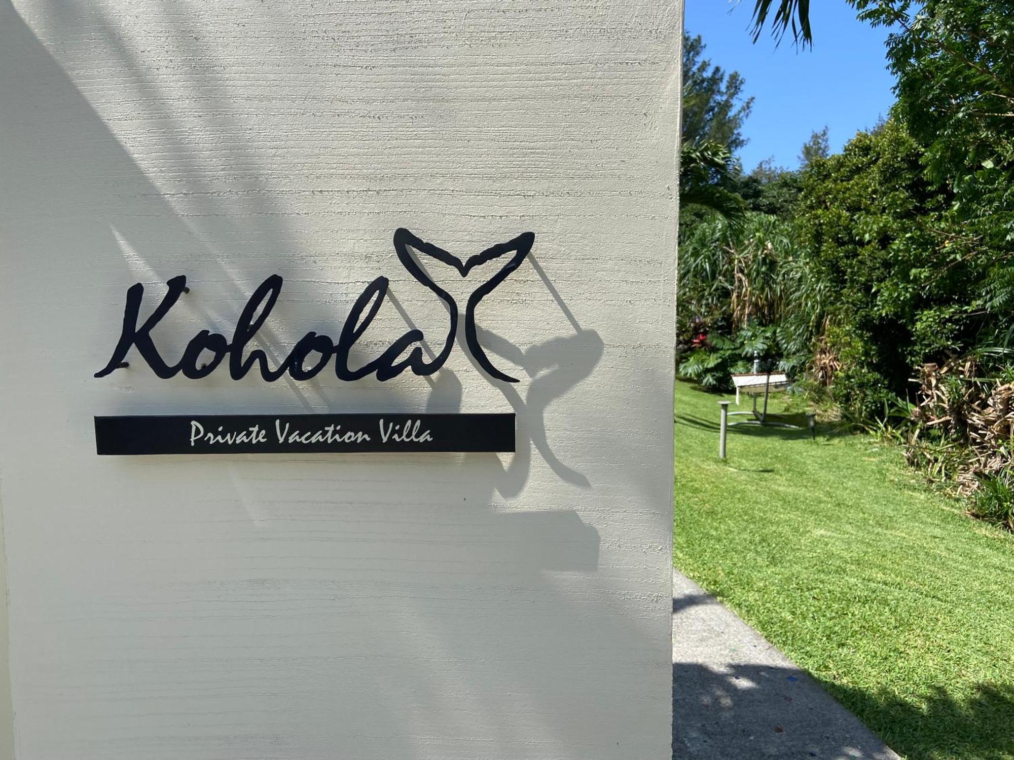 Private Vacation Villa Kohola Мотобу Экстерьер фото